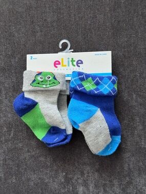 Elite Collection infant socks